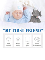 Baby Lovey Security Blanket with Plush Animal – baby comforters photo 4