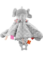 Baby Lovey Security Blanket with Plush Animal – baby comforters photo 6