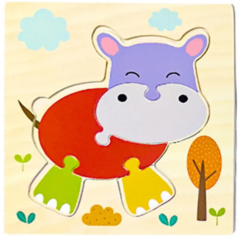 Wooden 3D Animal Jigsaw Puzzle – photo 14