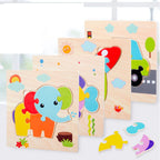 Wooden 3D Animal Jigsaw Puzzle – photo 6