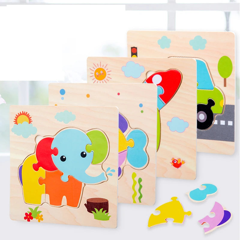 Wooden 3D Animal Jigsaw Puzzle – photo 6