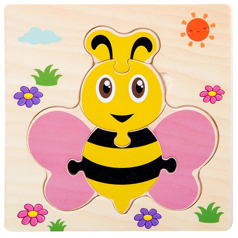 Wooden 3D Animal Jigsaw Puzzle – photo 10
