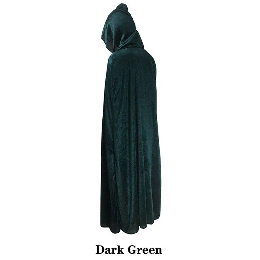 Velvet Hooded Vampire Cloak – costume photo 10