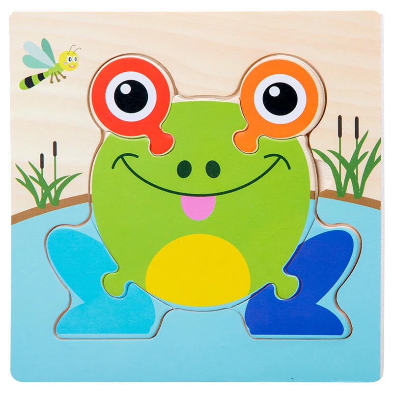 Wooden 3D Animal Jigsaw Puzzle – photo 13