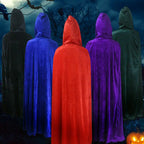 Velvet Hooded Vampire Cloak – costume photo 4
