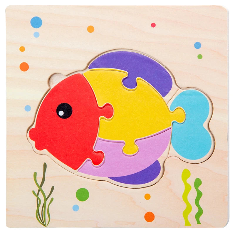 Wooden 3D Animal Jigsaw Puzzle – photo 11