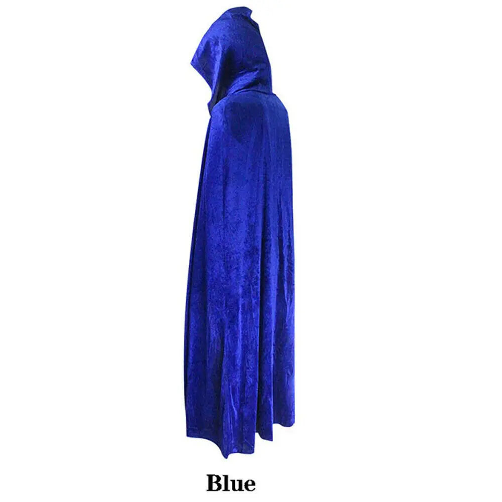 Velvet Hooded Vampire Cloak – costume photo 9