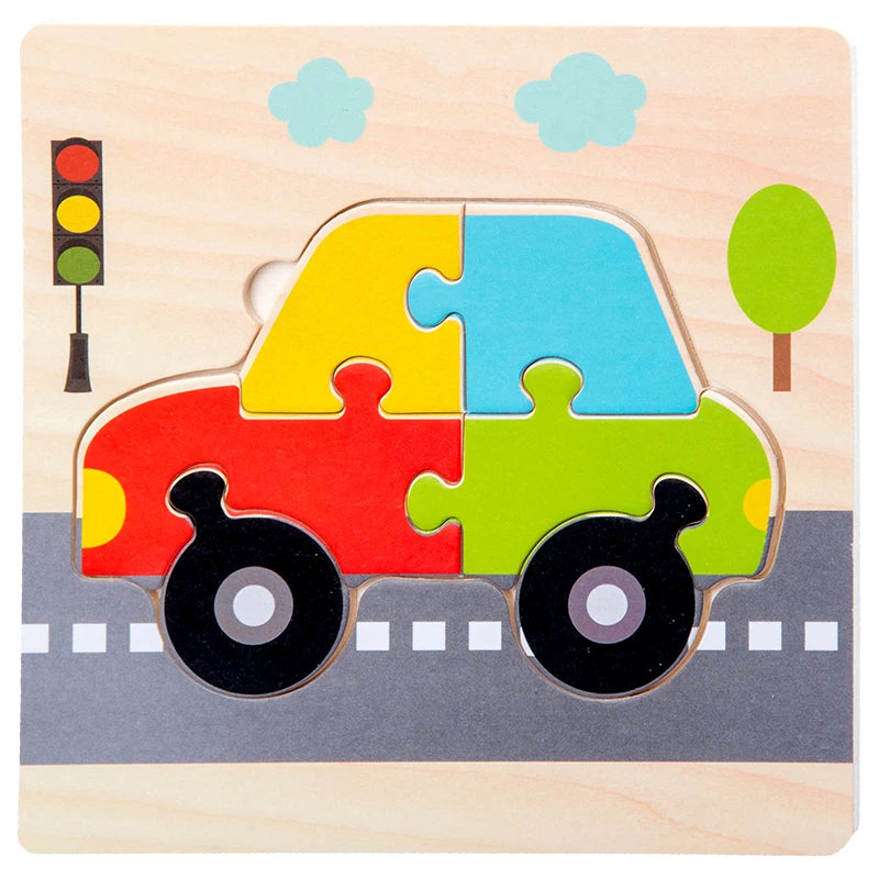 Wooden 3D Animal Jigsaw Puzzle – photo 12