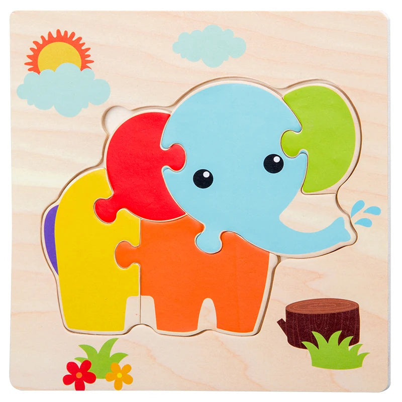 Wooden 3D Animal Jigsaw Puzzle – photo 19