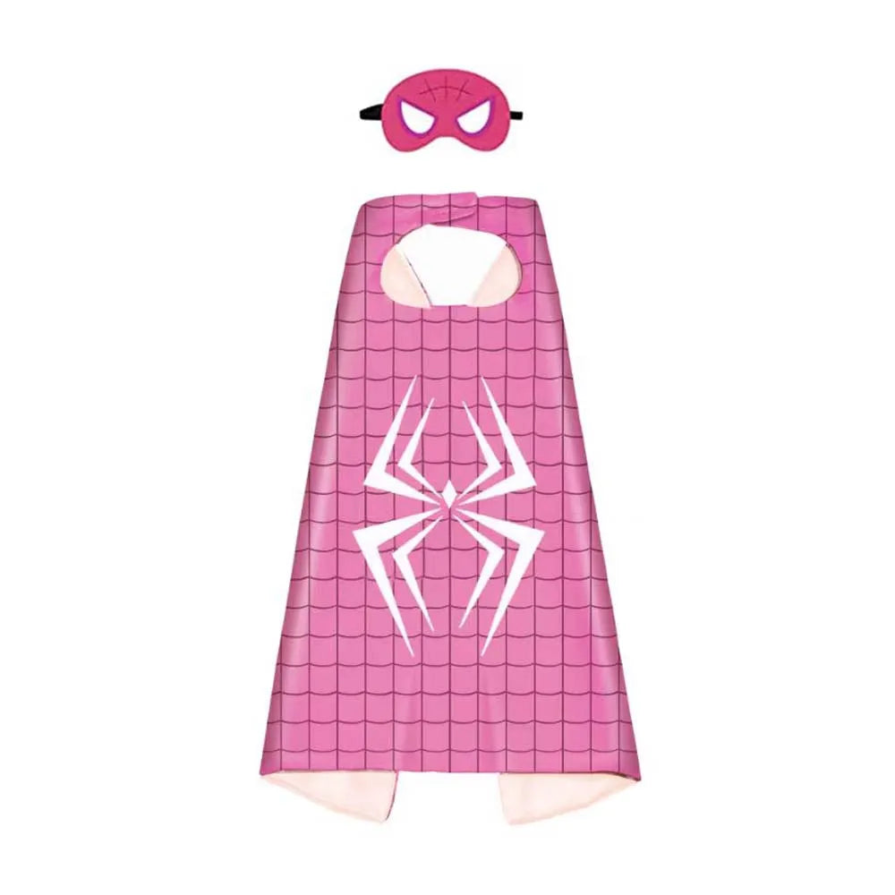 Kids Superhero Cape & Mask Set – kids costume photo 10