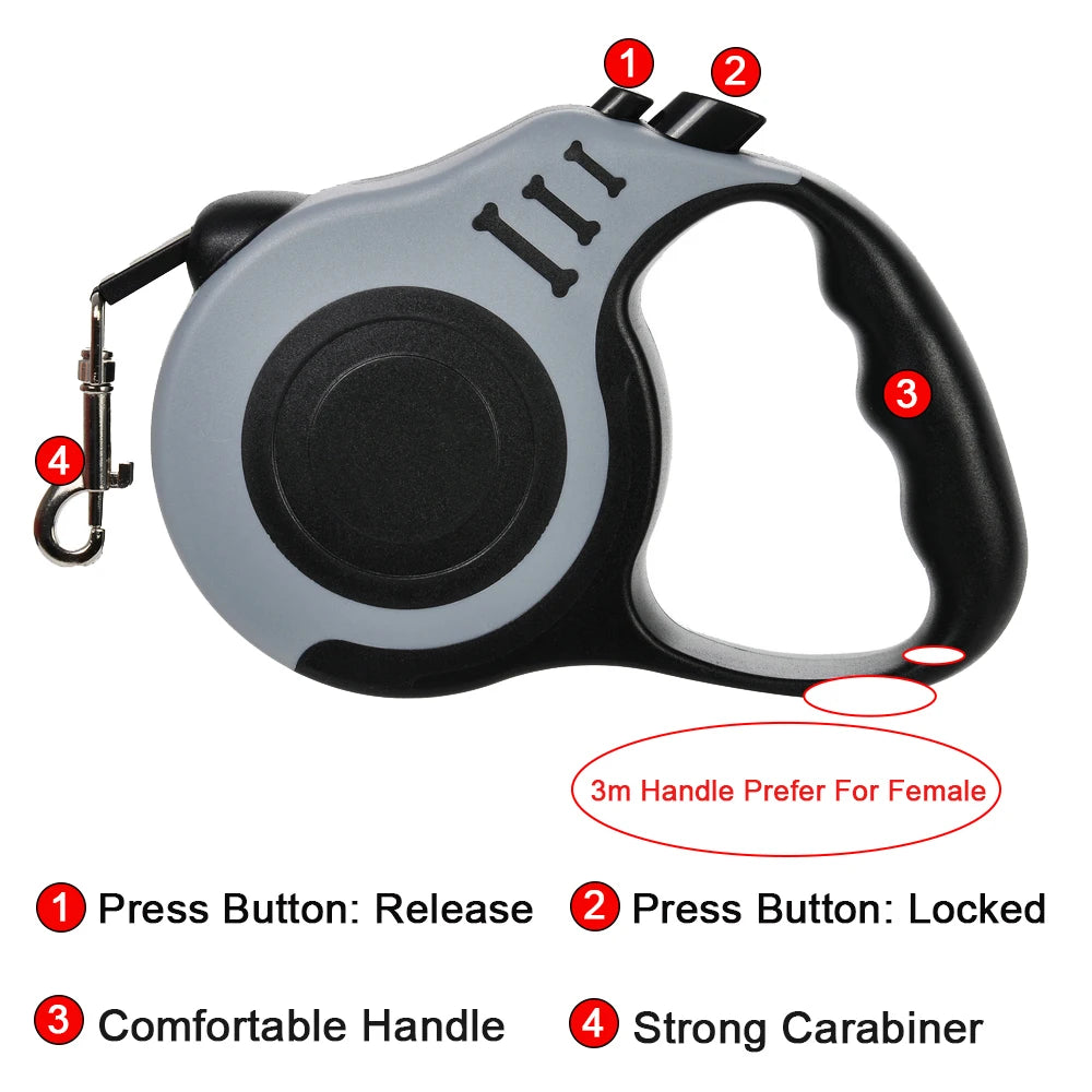 Retractable Dog Leash 3m / 5m – photo 5