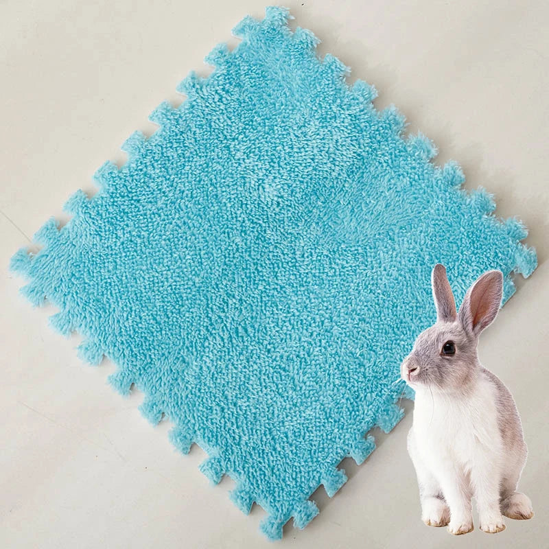 Interlocking Fleece Cage Mats for Guinea Pigs, Rabbits & Hamsters – small animal bedding photo 7