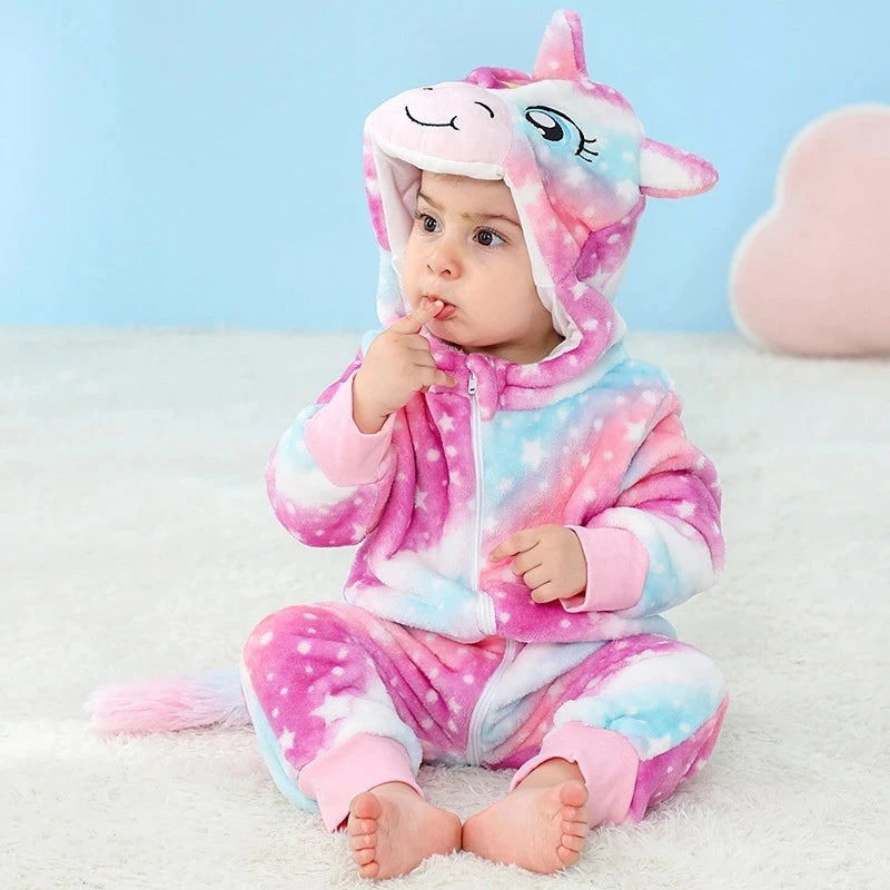Baby Animal Kigurumi Romper Costume – baby costume photo 26