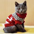 Cute Cat Sweater – Warm Knit Winter Pullover for Cats, Sphynx & Small Dogs, 15 Patterns