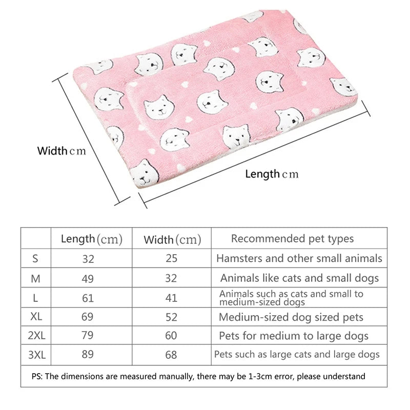 Thick Plush Pet Mat for Cats & Dogs – pet beds photo 6