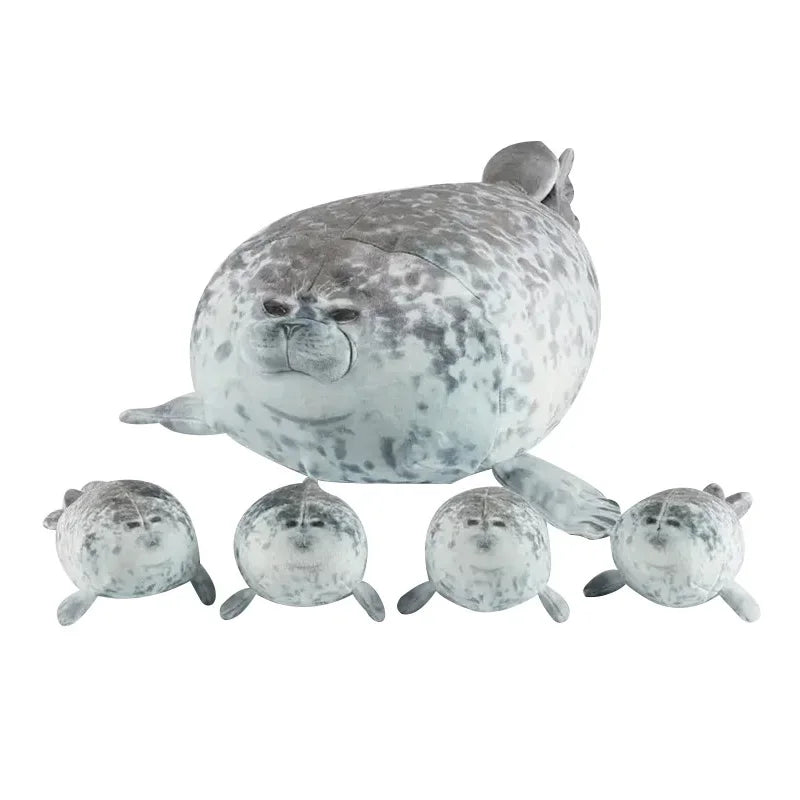 Mother Seal Plush with 4 Baby Seals – plush toy photo 2