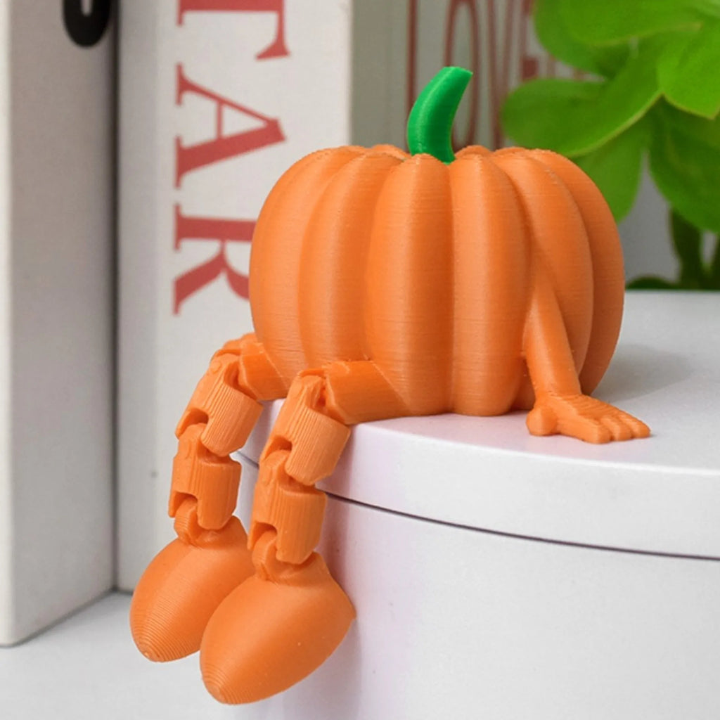 Halloween 3D-Printed Pumpkin & Ghost Figurine – photo 3