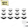 Halloween LED 3D Bat & Spider Wall Stickers – halloween decor photo 8