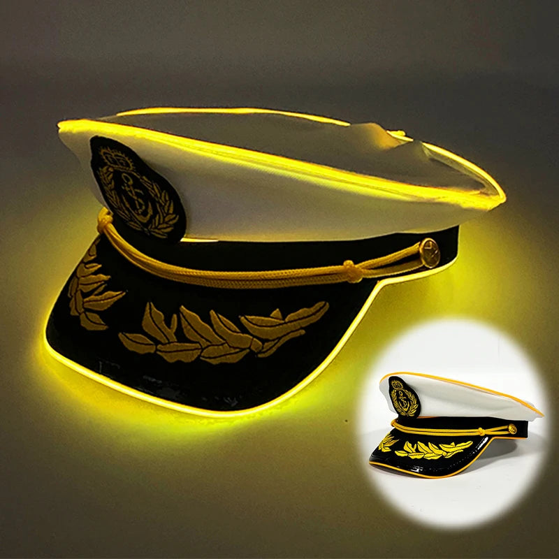 LED Light-Up Pirate Hat & Party Mask – costume accessories photo 15