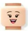 Minifigure Face Heads for Building Bricks – building toy photo 43