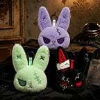 Gothic Bunny Plush Keychain – photo 26