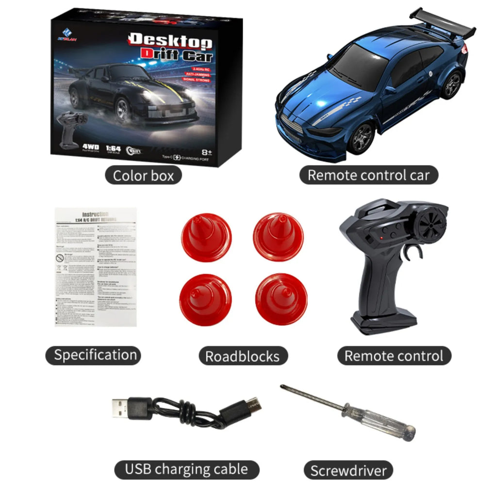 KF20 1:64 Mini RC Drift Car – rc car photo 7