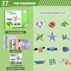 36-Sheet Paper Airplane Origami Kit – craft kits photo 8