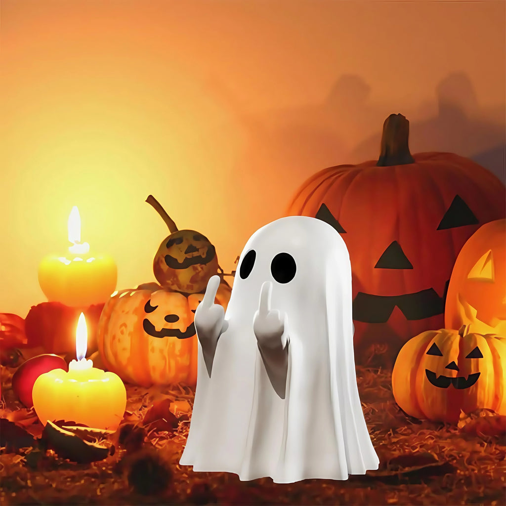 Middle Finger Ghost Statue – figurine photo 3