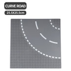 City Road Baseplate for Building Bricks – building toy photo 9
