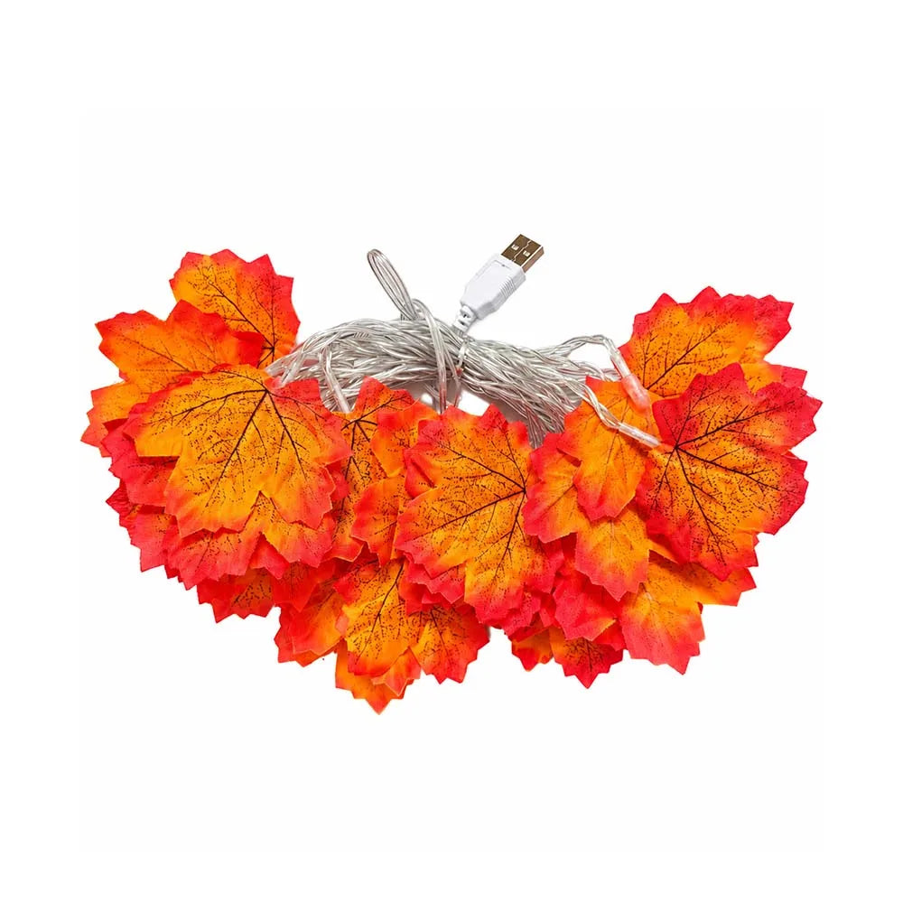 Maple Leaf LED String Lights – photo 7