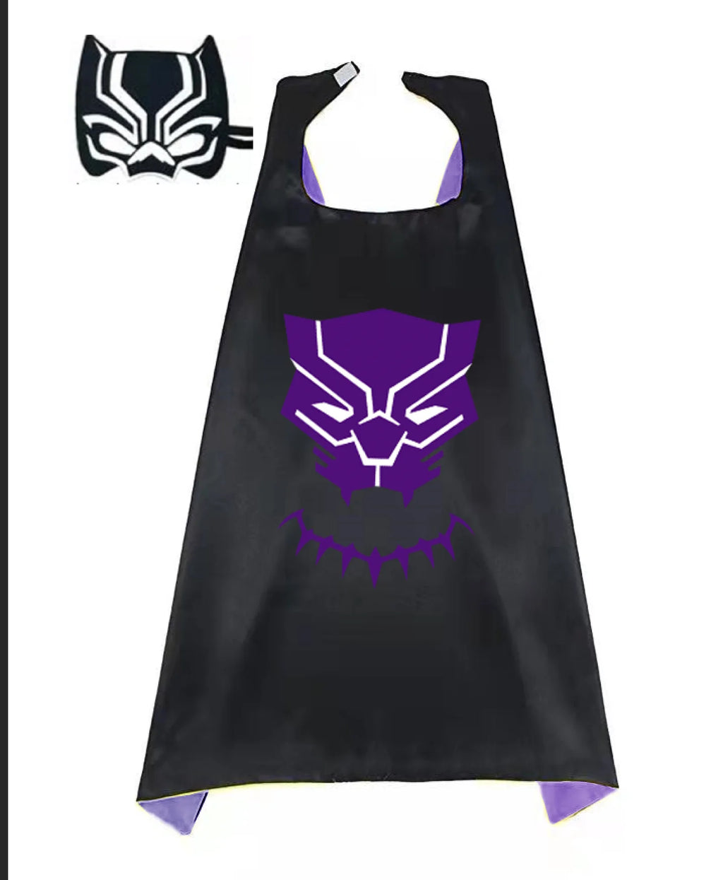 Kids Superhero Cape & Mask Set – kids costume photo 13