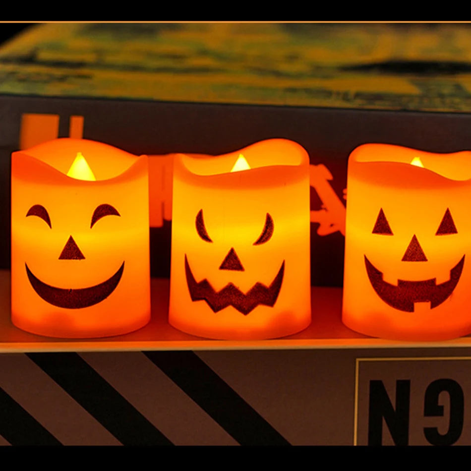 Halloween Pumpkin Lantern LED Light – halloween decor photo 3
