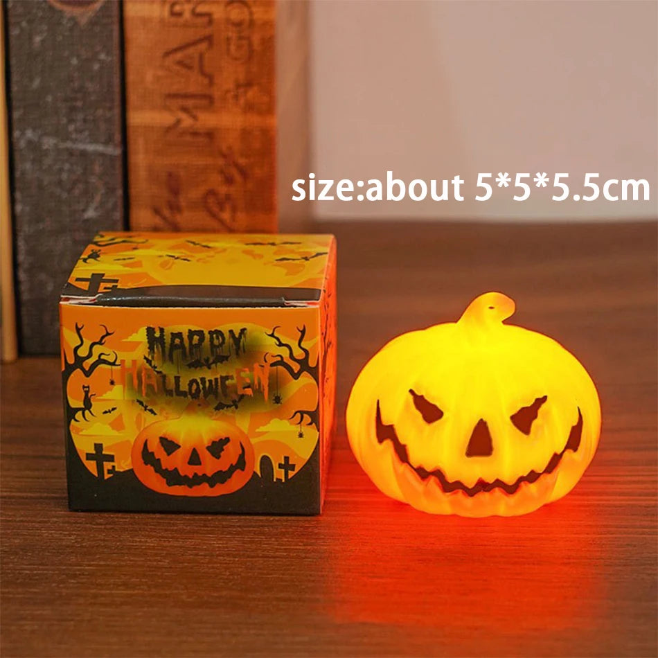 Halloween Pumpkin Lantern LED Light – halloween decor photo 9
