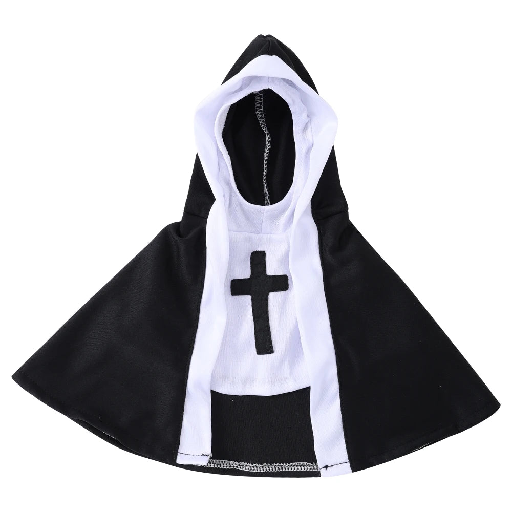 Pet Nun Costume for Cats & Small Dogs – pet apparel photo 2