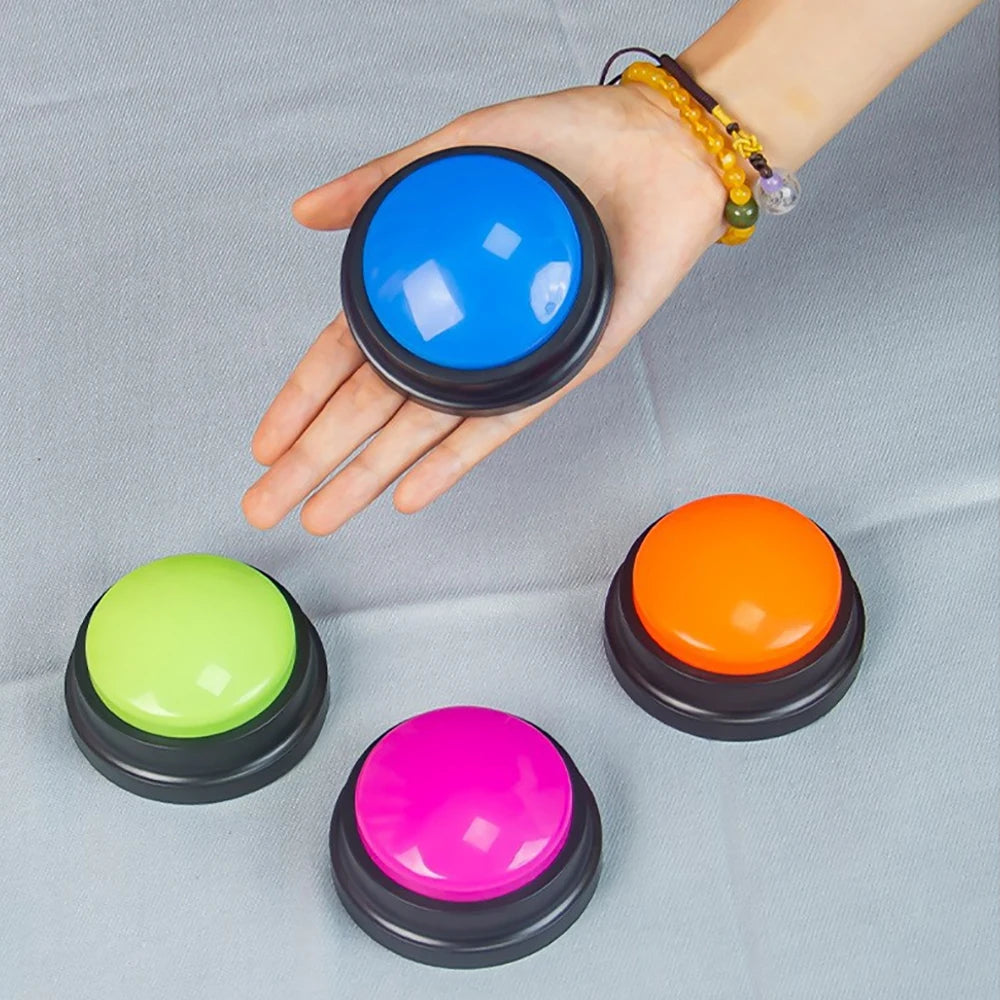 Recordable Dog Talking Button – pet training aid photo 4