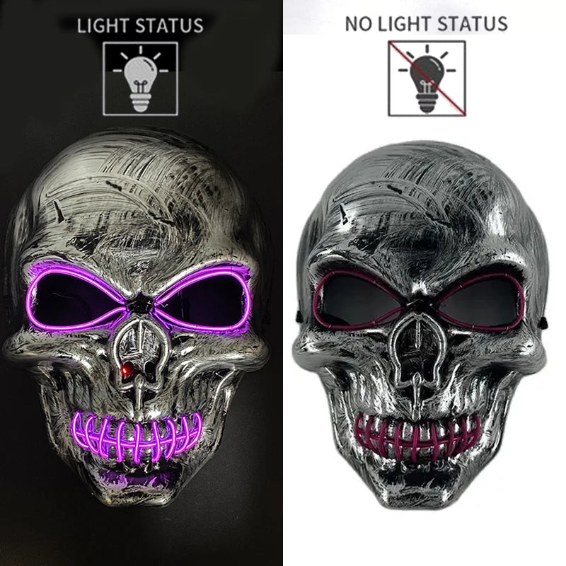 LED Light-Up Pirate Hat & Party Mask – costume accessories photo 17