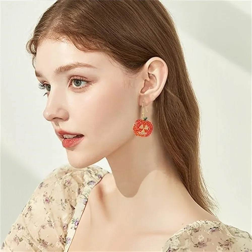 Funny Pumpkin Earrings – photo 5