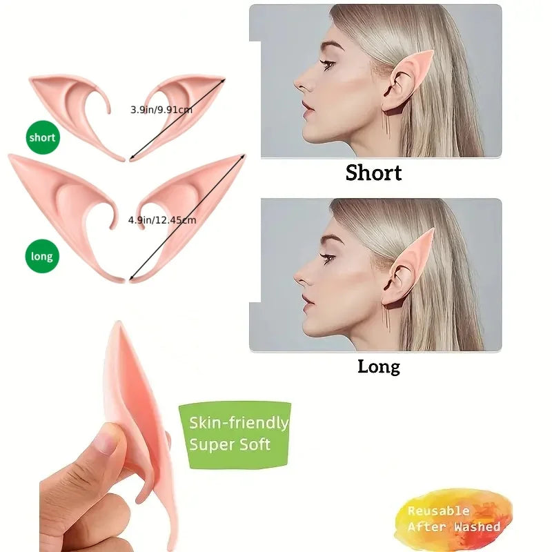 Silicone Elf Ears – costume accessories photo 4