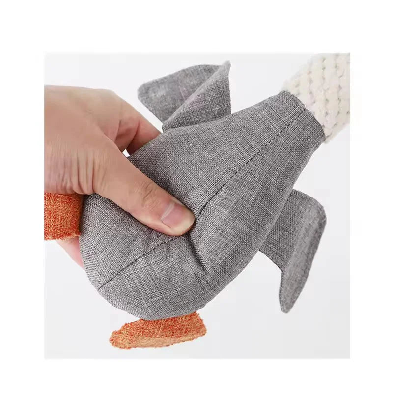 Plush Duck Squeaky Dog Toy – photo 2