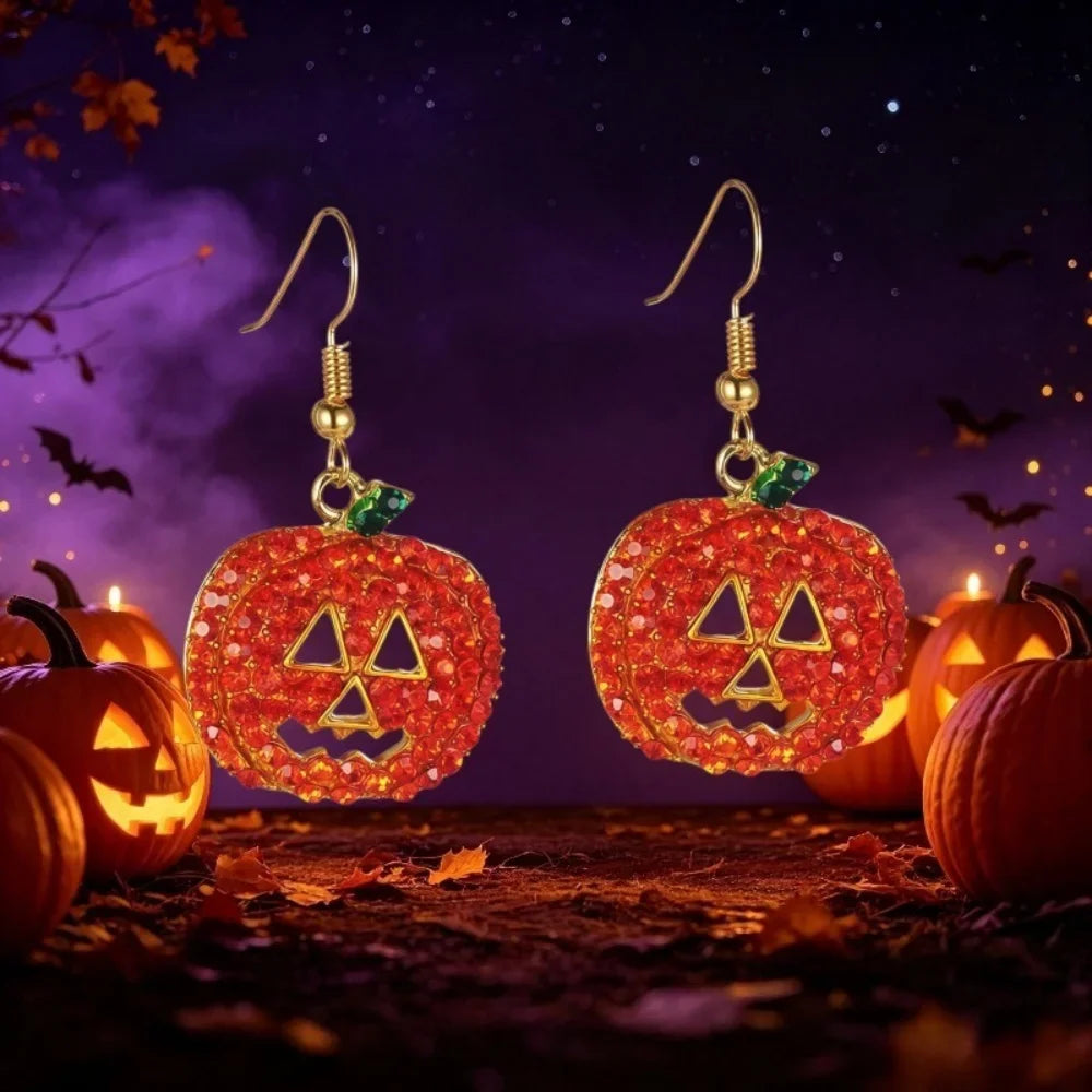 Funny Pumpkin Earrings – photo 2