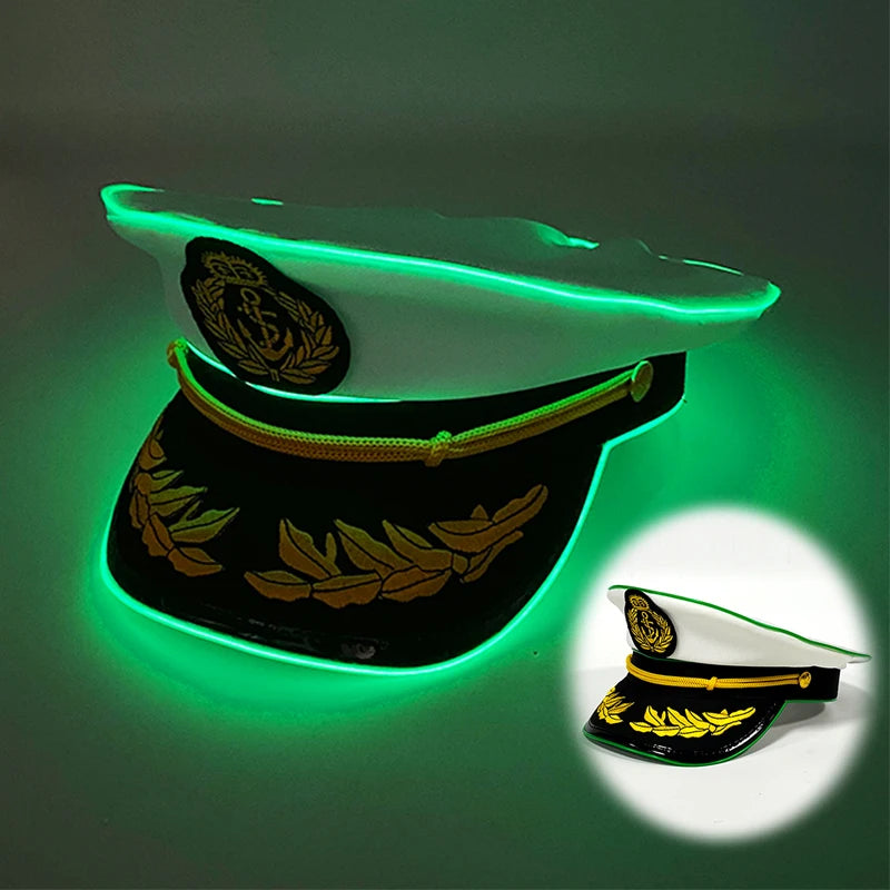 LED Light-Up Pirate Hat & Party Mask – costume accessories photo 16