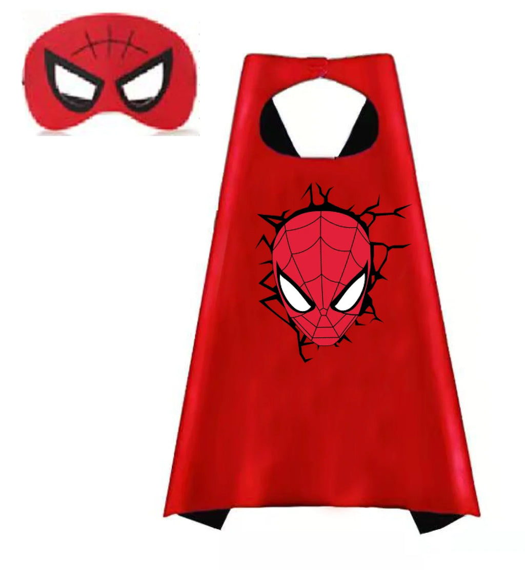 Kids Superhero Cape & Mask Set – kids costume photo 18