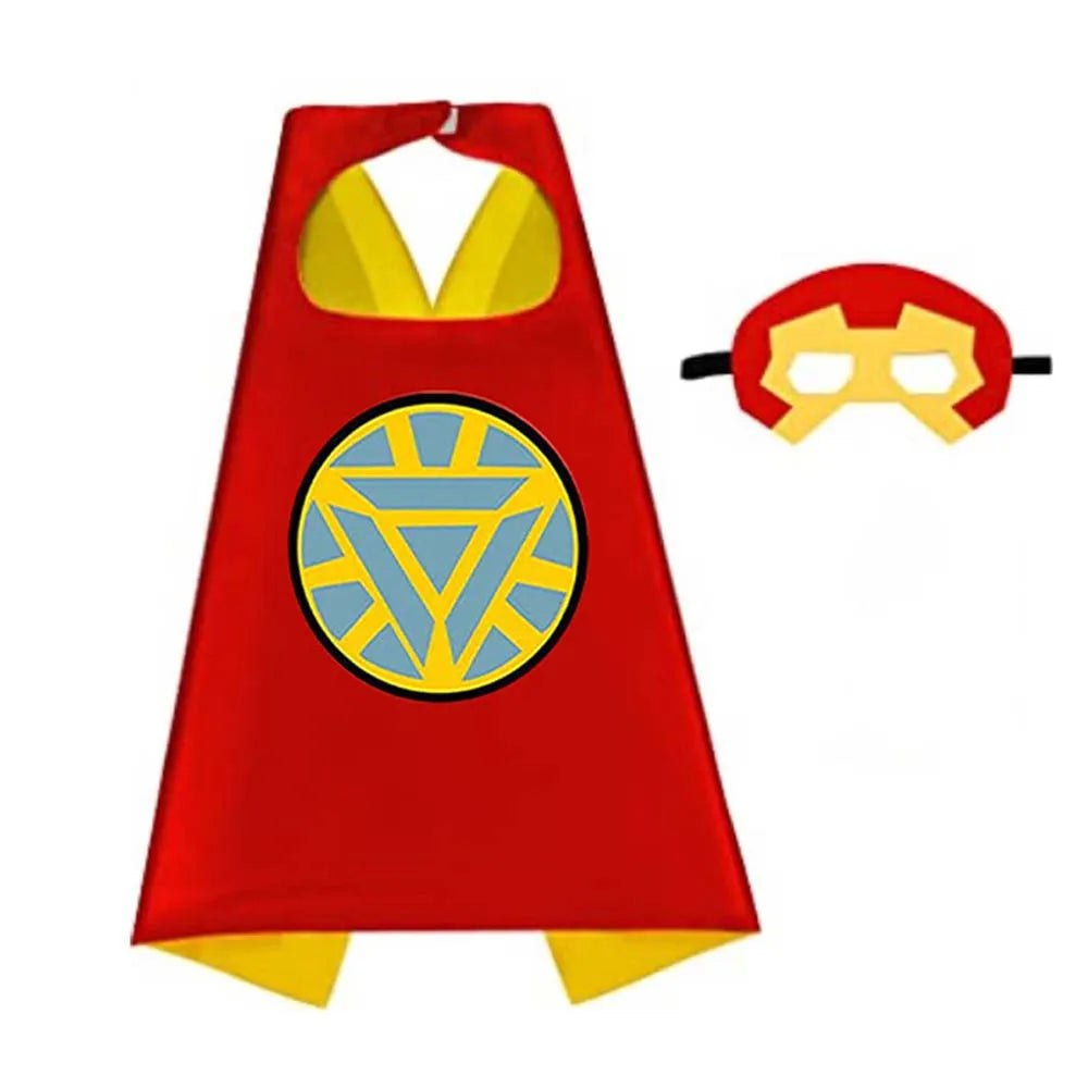 Kids Superhero Cape & Mask Set – kids costume photo 25