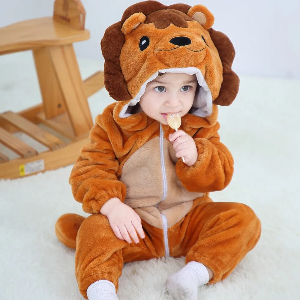 Baby Animal Kigurumi Romper Costume – baby costume photo 17