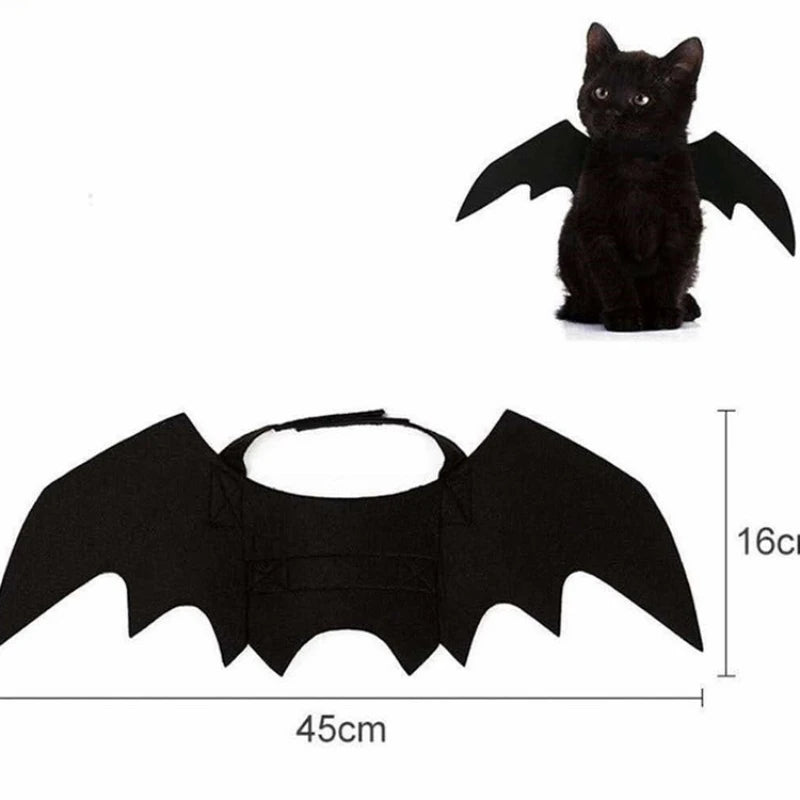 Cat Bat Wings Costume – pet apparel photo 4