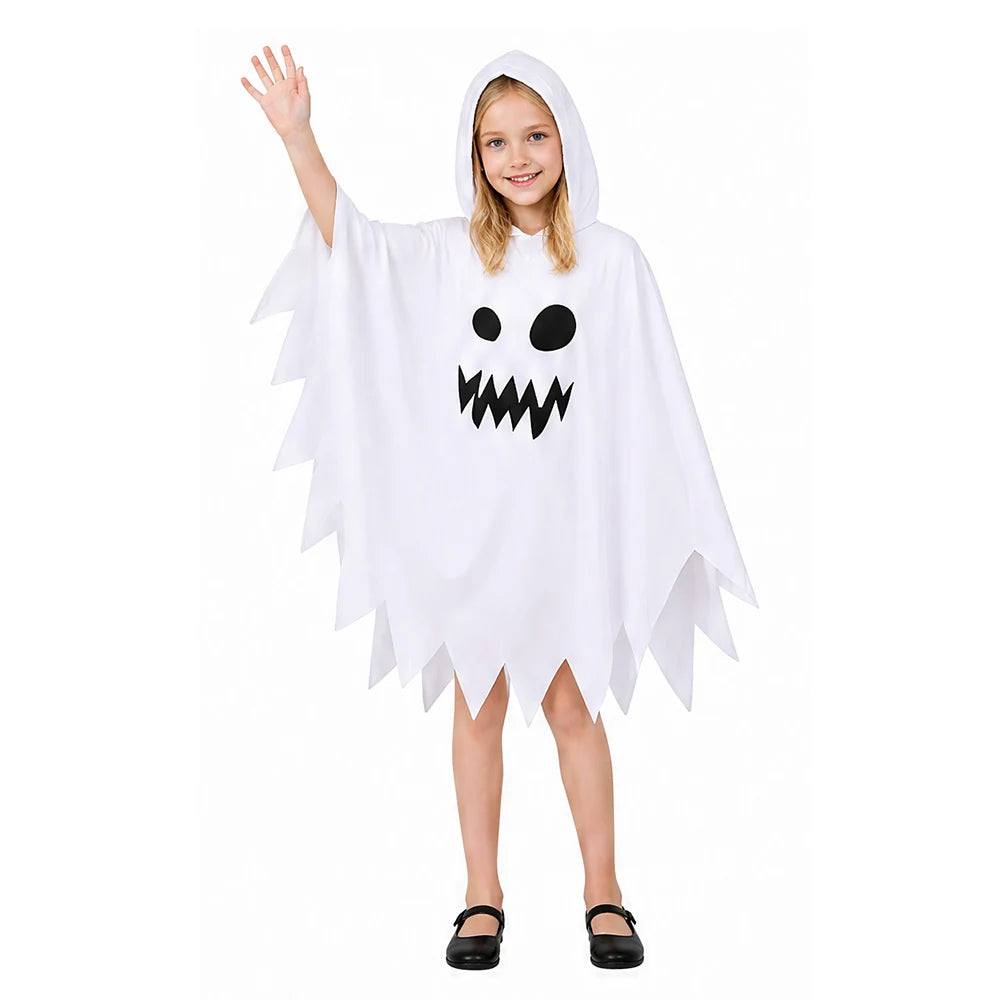 Glow-in-the-Dark White Ghost Costume – photo 4