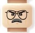 Minifigure Face Heads for Building Bricks – building toy photo 20