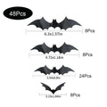 3D Black Bat Wall Stickers – halloween decor photo 7