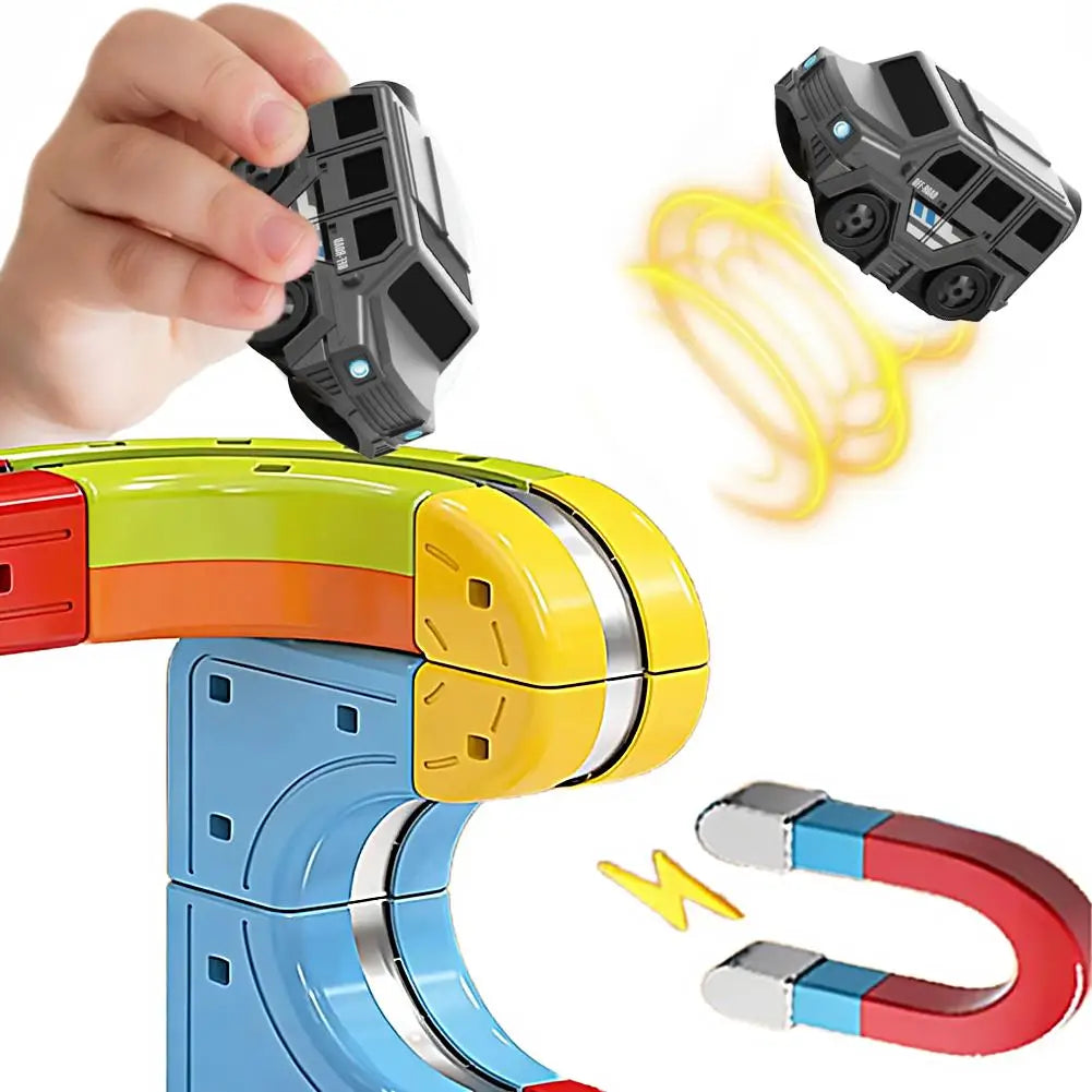 Anti-Gravity Magnetic Electric Car for Magnetic Tile Tracks – toy car photo 4
