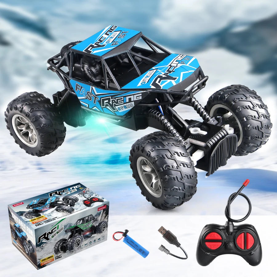 4-Way RC Off-Road Car with Lights – rc car photo 8